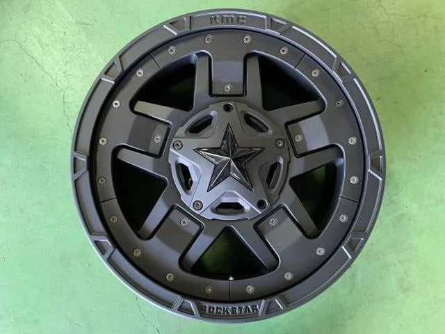 タイヤホイール４本セット　KMCロックスター3 グットリッチマッテレ KMC XD827 ROCKSTAR III ロックスター3 20インチ 9.0J 5H127/175 -12