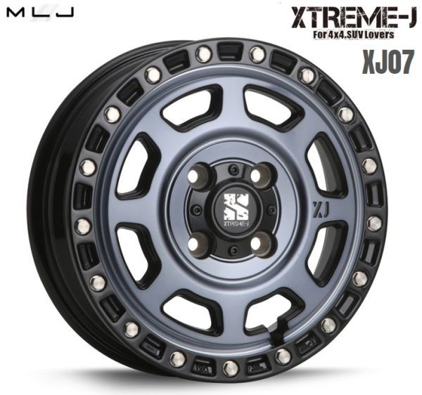 エクストリームJ XJ07 15X4.5J+43 100-5H(GBMI)OPENCOUNTRY R/T 165/60R15(165/60 –  ハマガレネットストア