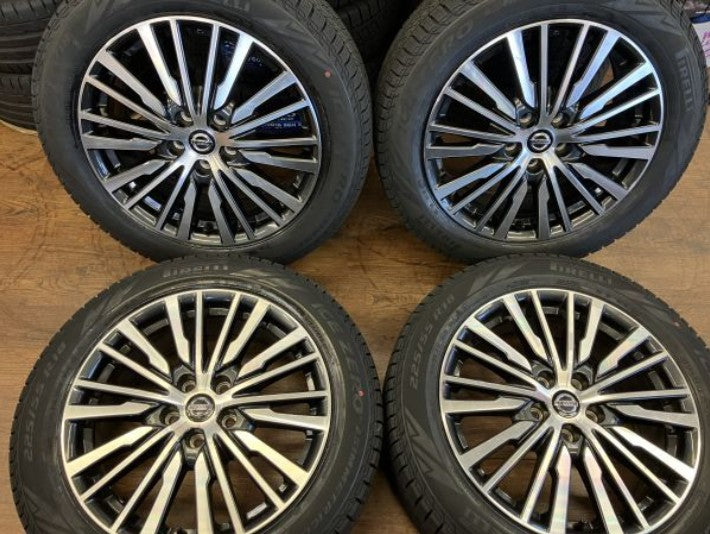 1 ν§ 冬用SET!! 日産 E52 エルグランド 純正 18インチ 7.5J+55 114.3