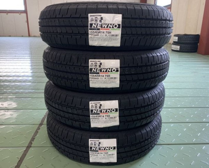 ☆即納！在庫限り新品4本☆ ブリヂストン ニューノ 155/65R14 155/65