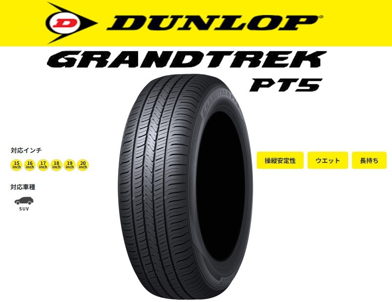R7年DUNLOPGRANDTREKAT5175/80R1590S 4本セット R7年