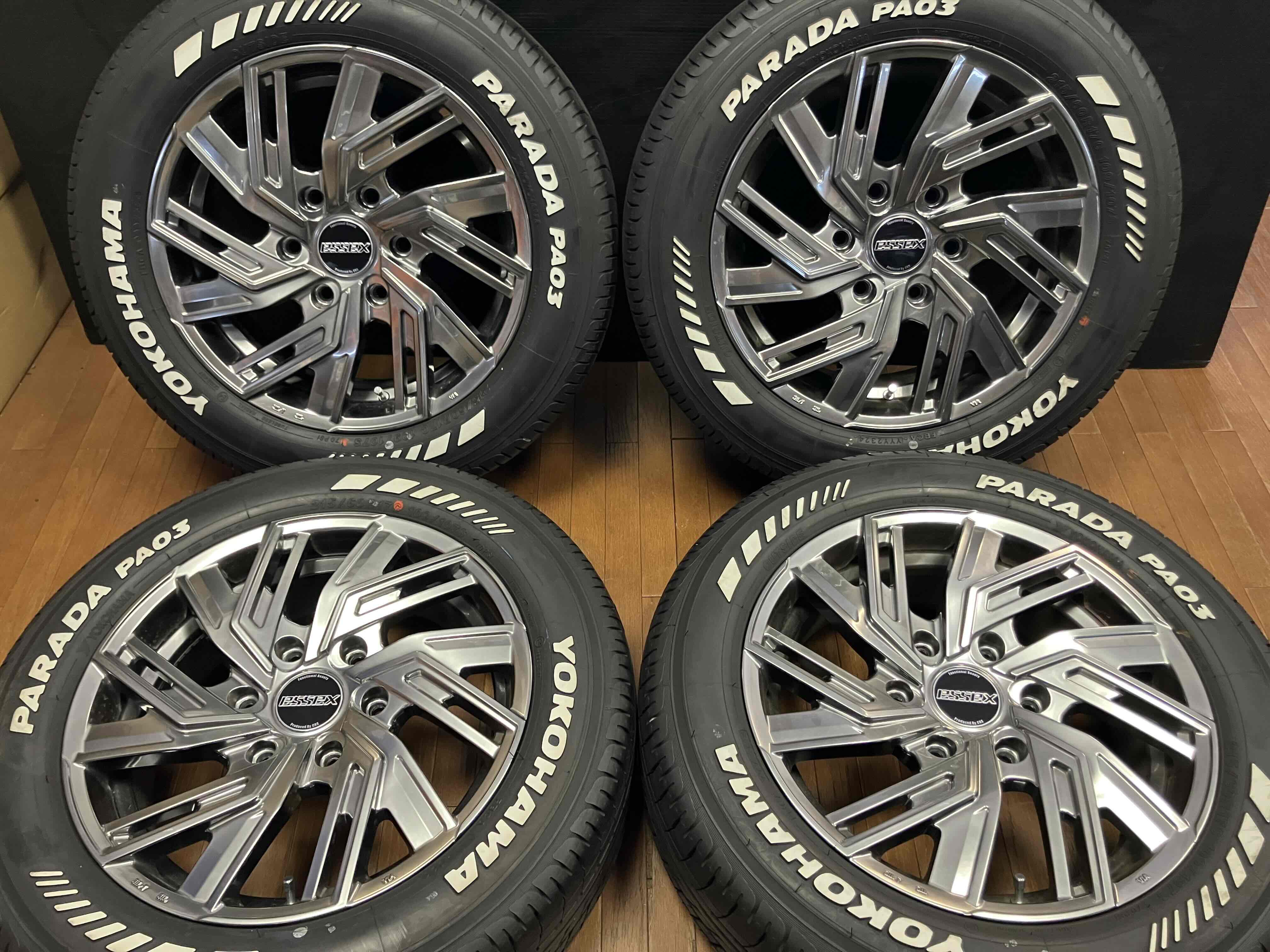 ◇美品!!エセックス ESSEX EW17 17インチ◇6.5J+38 6H139.7◇パラダ