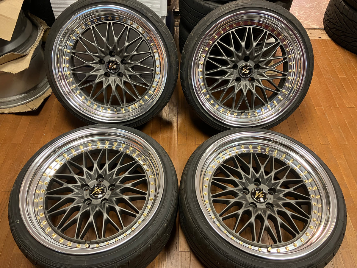 WORK VS-XV SR ワーク 社外ホイール 20インチ 4本 9J/10J5HPCD114.3+34 