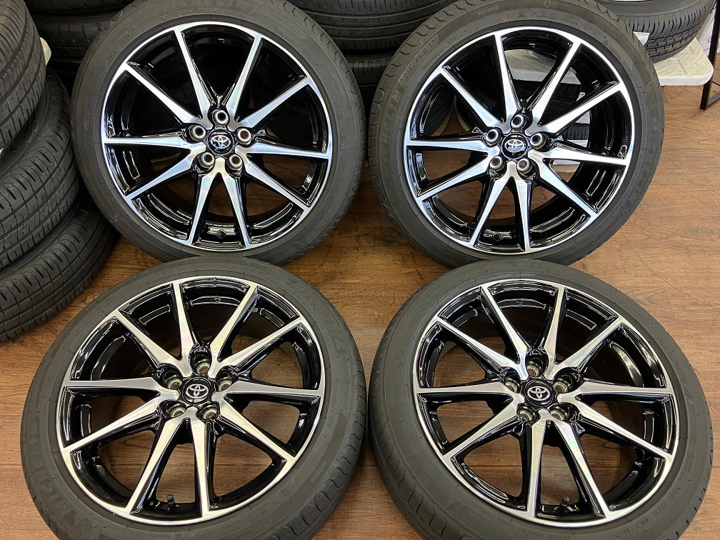 1 ν§ トヨタ GR86 SZグレード 純正 17×7.5J+48 100 ミシュラン