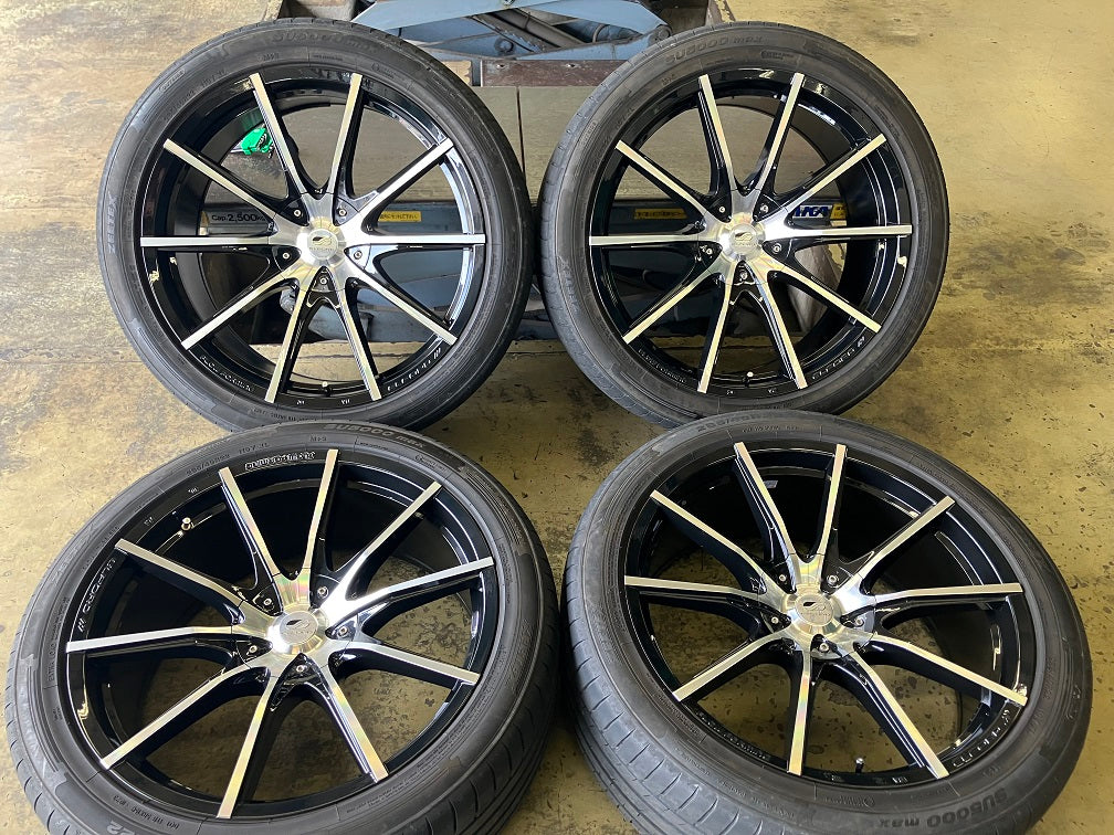 ELFORD エルフォード　ソニックアート 22インチ 285/40R22プラド 1 ν§ 即納☆プラド専用☆ ELFORD ソニックアート 22インチ 9.5J+20