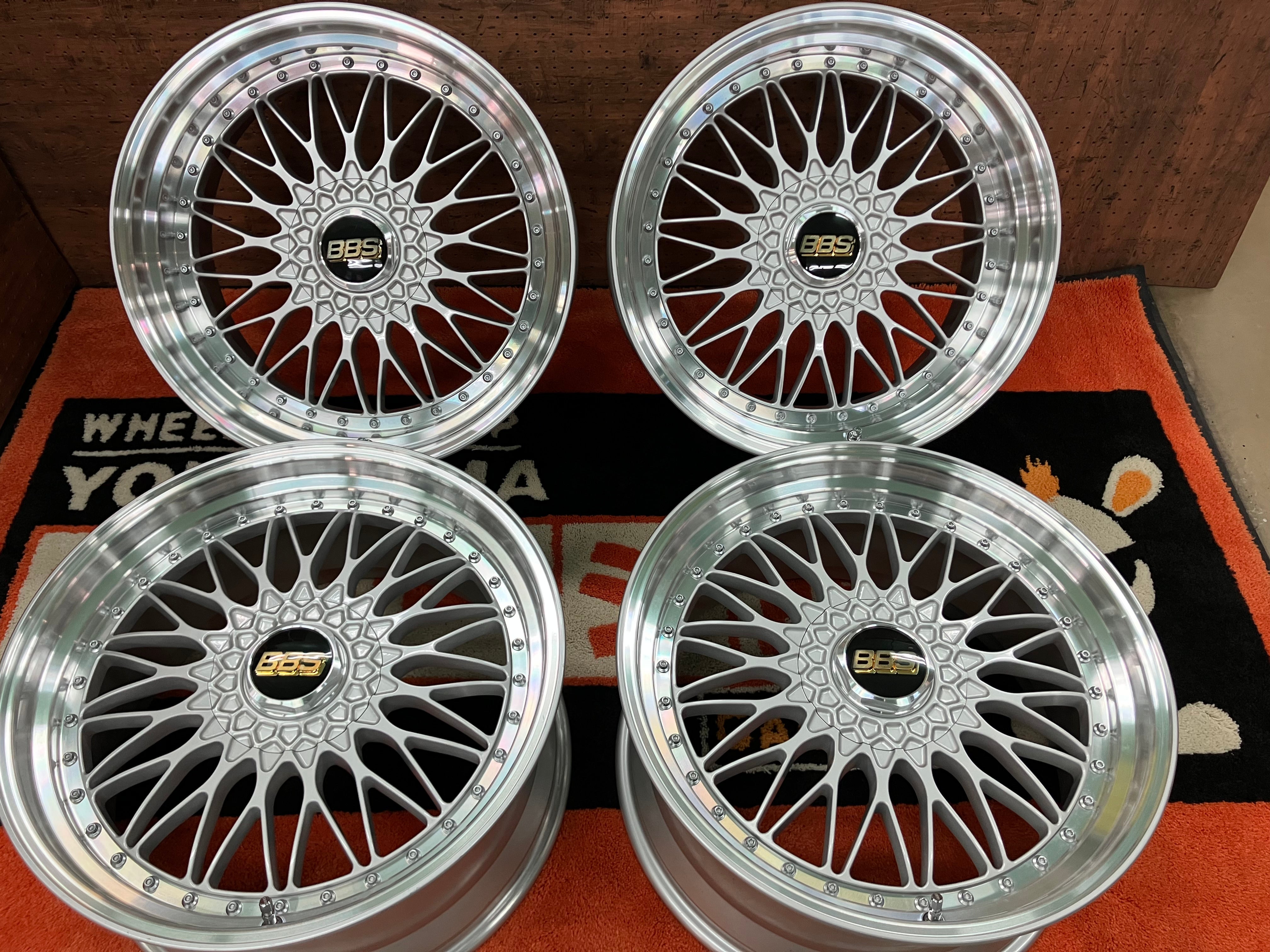 ◇希少 特注サイズ♪BBS SUPER-RS◇20インチ 10J+35 10.5J+25 114.3-5H