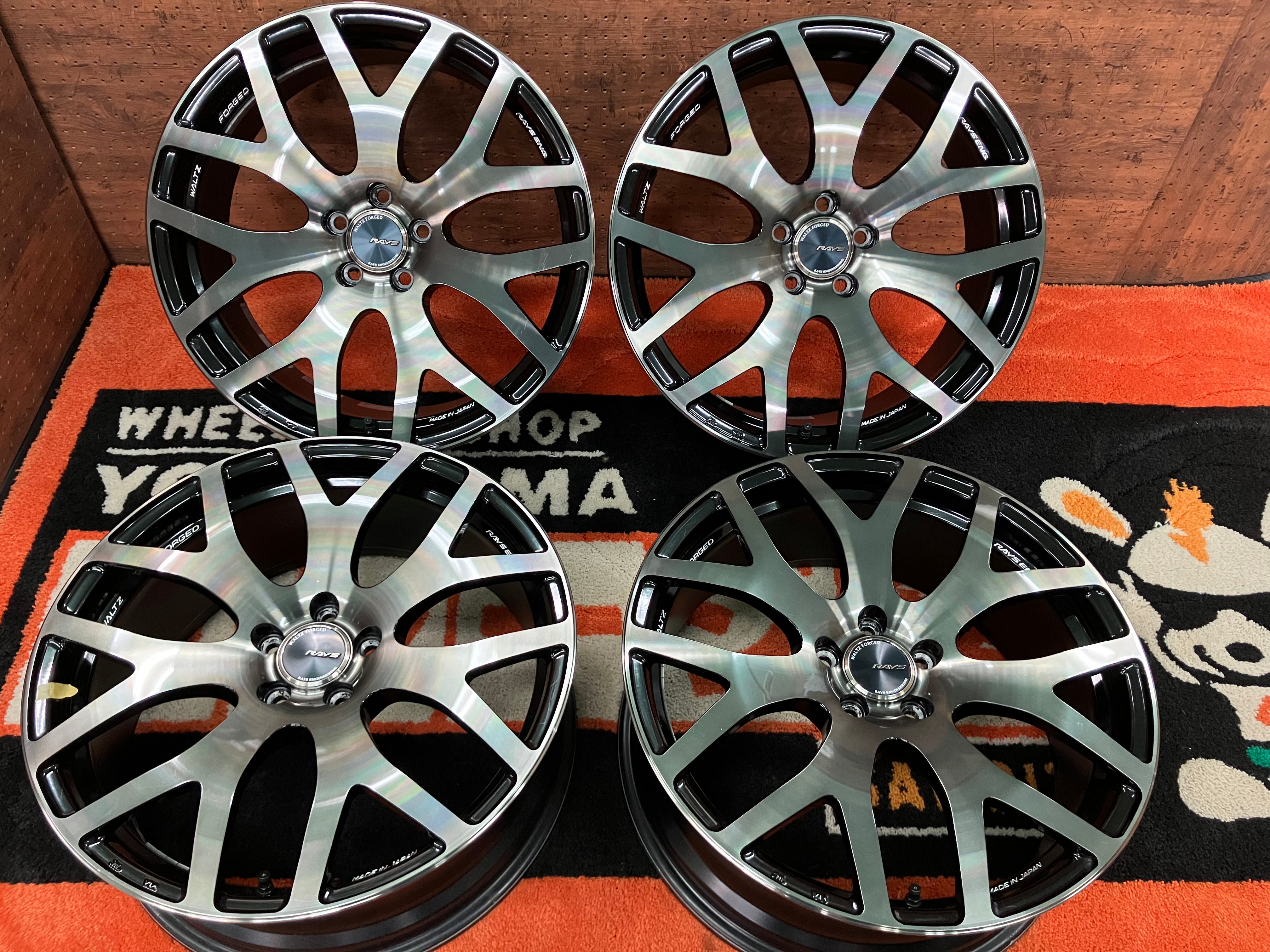 ◇レイズ製鍛造ホイール♪ヴァルツフォージド S7◇18インチ 7.5J+48