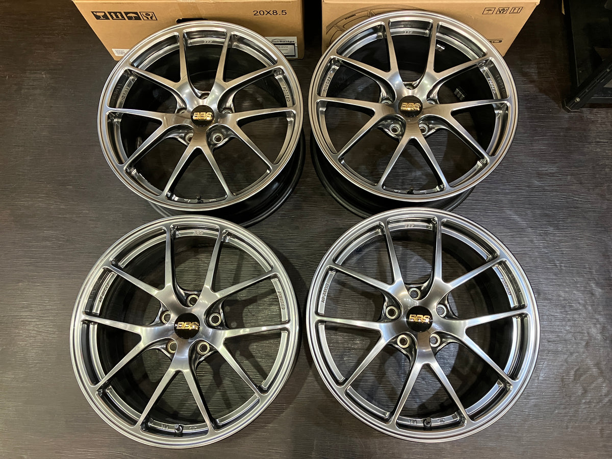 ☆美品仕上済! 鍛造軽量 BBS RI-A 033 18インチ 8.5J +48 114.3/5 DB 