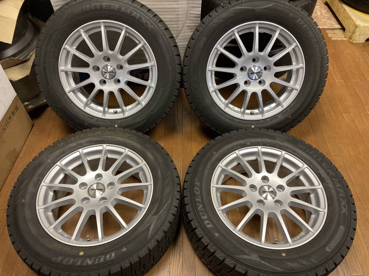 Wintermaxx02 215/55 可愛らしい 17 ホイール:IRVINE F01