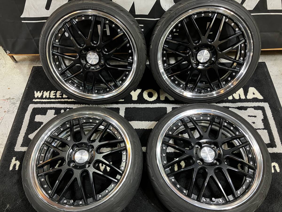 ◇WORK リザルタードメッシュ 16インチ 5.5J ET36 100/4H 165/40R16 