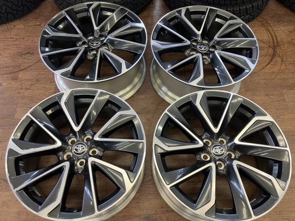 1 ν§ 状態良好!! トヨタ カローラスポーツ GZ 純正 18インチ 8J+40 100