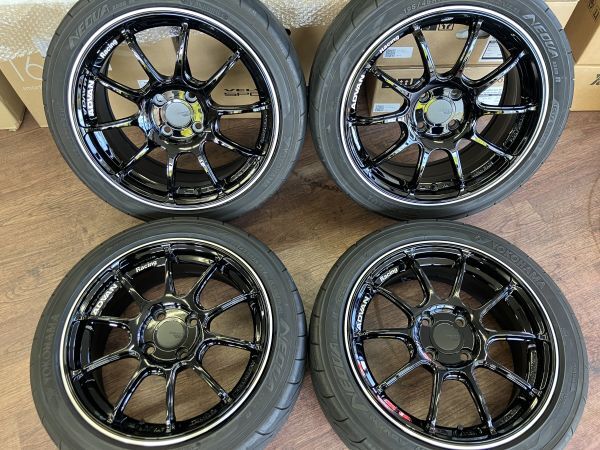 1 ν§ 再塗装！美品！仕上げ済み!! ADVAN Racing RZ2 15/16インチ 100