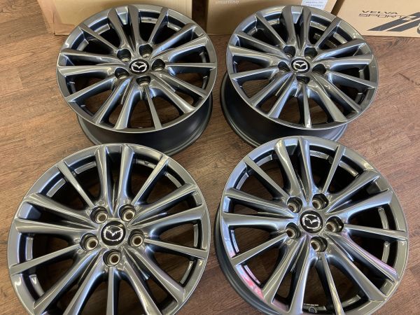 1 ν§ 状態良好!! マツダ CX-5 (KF系) 純正 17インチ 7J+45 114.3/5H 