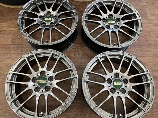 TAMA H BBS ホイール 15インチ ２本 セット　RE5013 1 ν§ 状態良好!! BBS RE-L2 (RE5014) 15インチ 6J+40 100/5H 鍛造