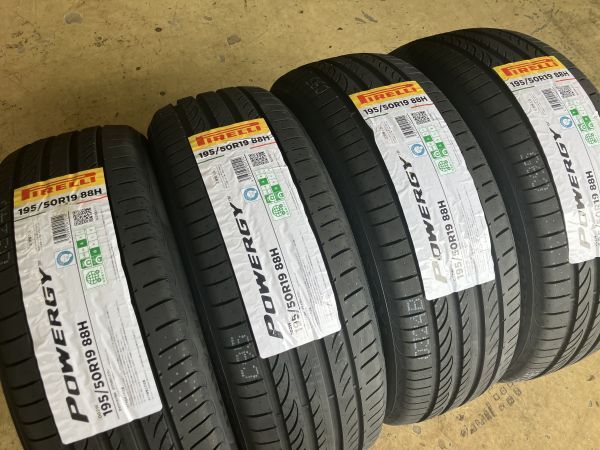PIRELLI POWERGY（ピレリ パワジー） 195/50R19 4本 ☆即納OK！現品限り4本☆ 新品タイヤ 4本SET ピレリ パワジー PIRELLI