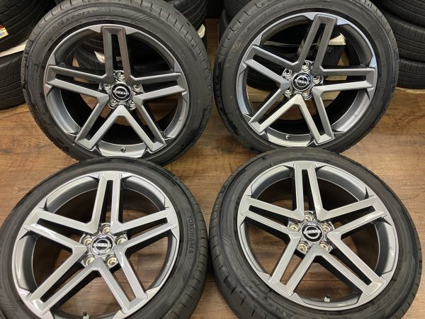 1 ν§ 状態良好!! 日産 フェアレディZ RZ34 純正 18インチ F:9J+34/R