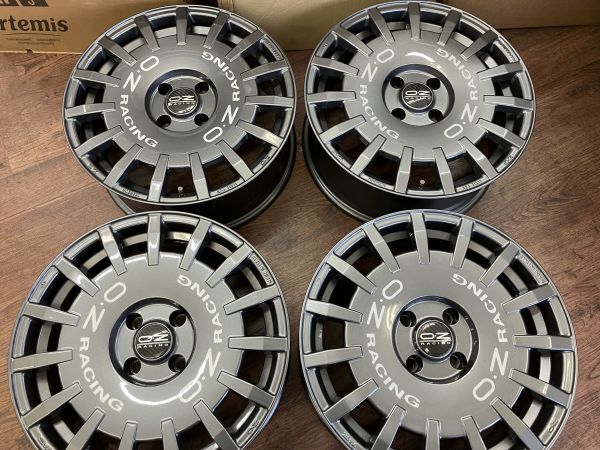 ●発送可●プジョー　oz レーシング　シトロエン 1 ν§ 極上美品!!希少!! OZ Racing Rally Racing 17インチ 7J+30 108/4H