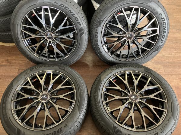 1 ν§ 状態良好!! 美品!! weds ウェッズ レオニスMX 16インチ 6.5J+53