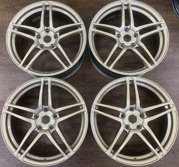 1 ν§ 仕上げ済み！！希少！！ ヨコハマ AVS モデル5 18インチ 7.5J+45
