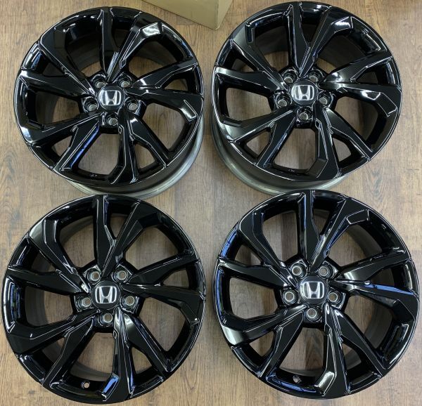1 ν§ 美品!仕上げ済!! ホンダ FK7 シビック 純正 18インチ 8J+50 114.3