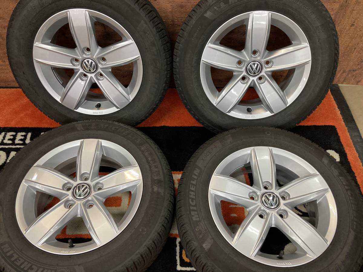 205/55 R16 91Sアルミ付きスタッドレスタイヤ4本 アルミホイール 