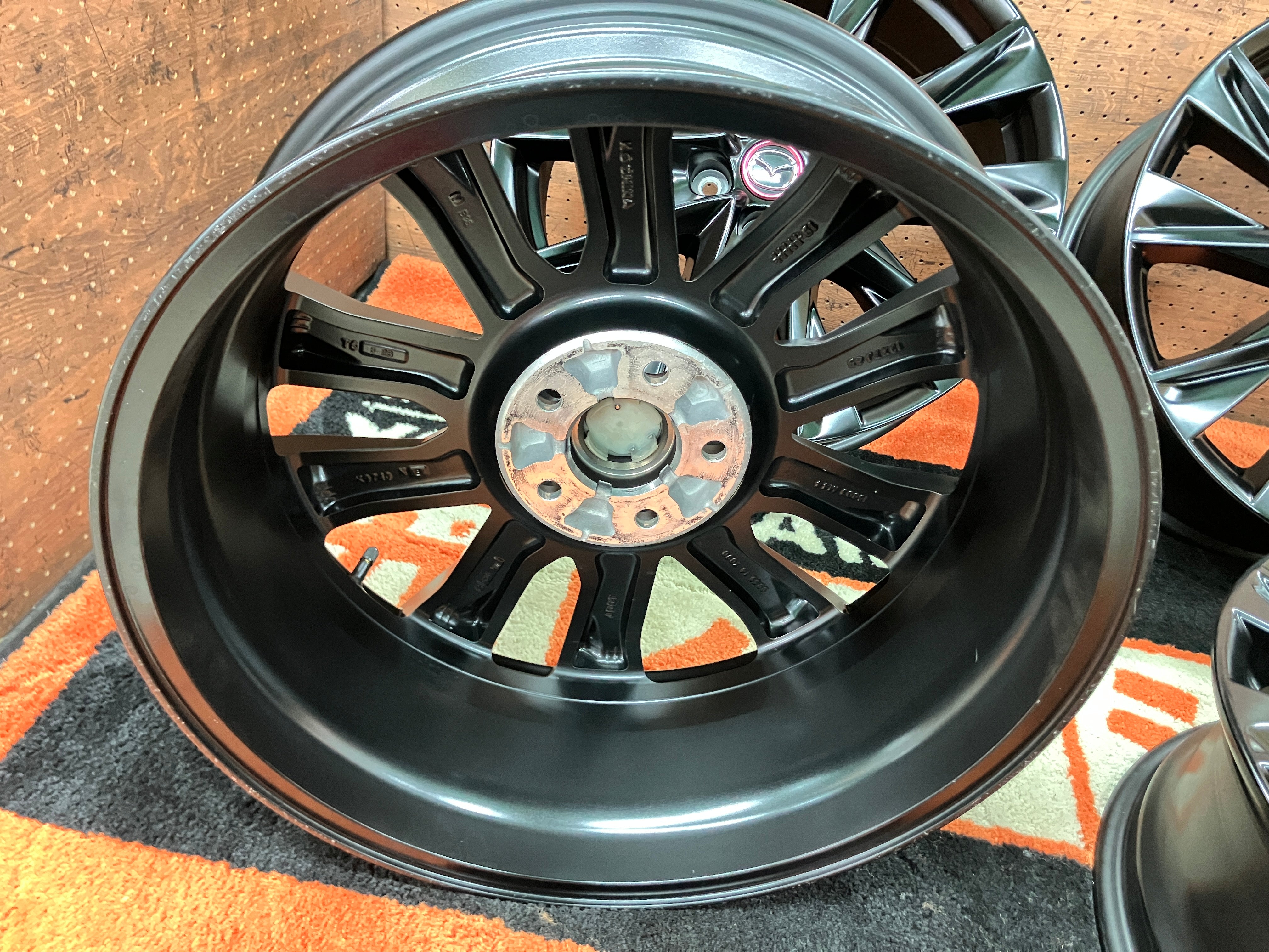 ◇ホイールのみ4本セット! 仕上げ済み! MAZDAマツダ純正 CX-5 CX-8 19