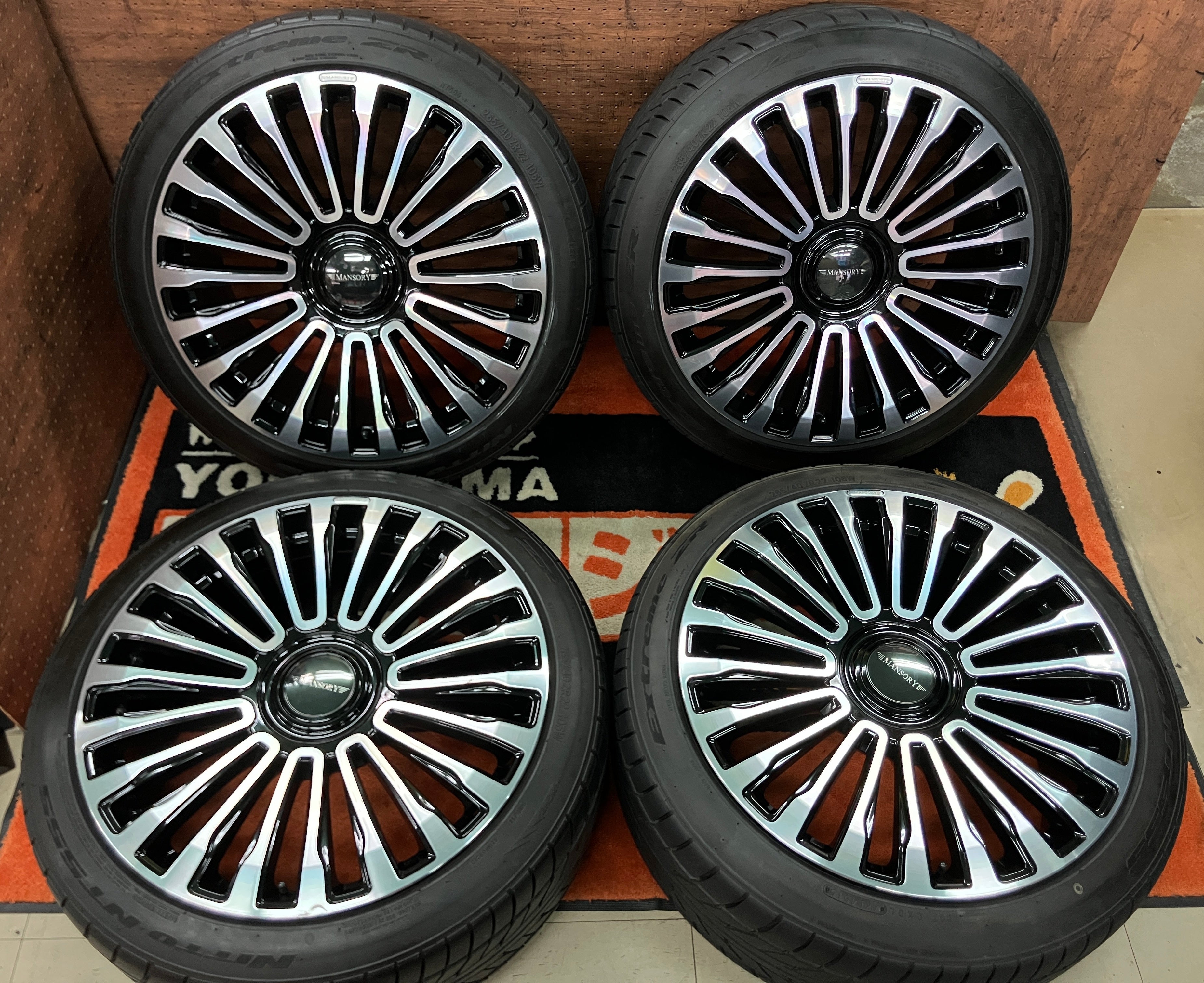 ◇夏用Set◇安心画像多数! MANSORY CS.11 マンソリー ホイール 22