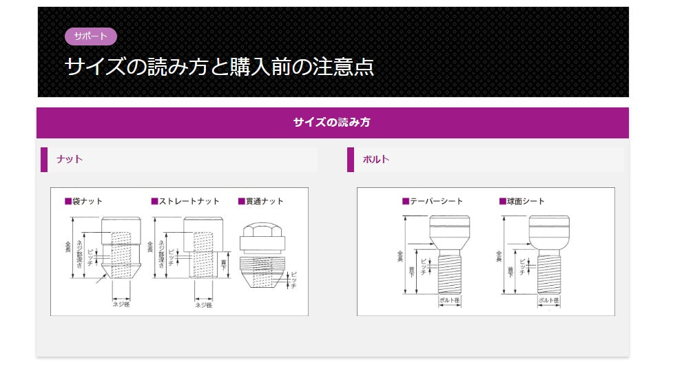 安心のロックナット！マックガード！MCG-34254 ニッサン車等に