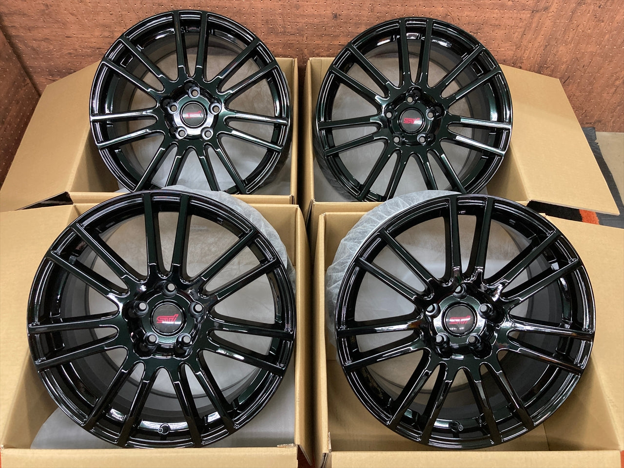 ◇ホイールのみ4本セット! 仕上げ済み! スバル純正 WRX STI スペックC 18インチ114.3-5H 8.5J ET55 GVB V –  ハマガレネットストア