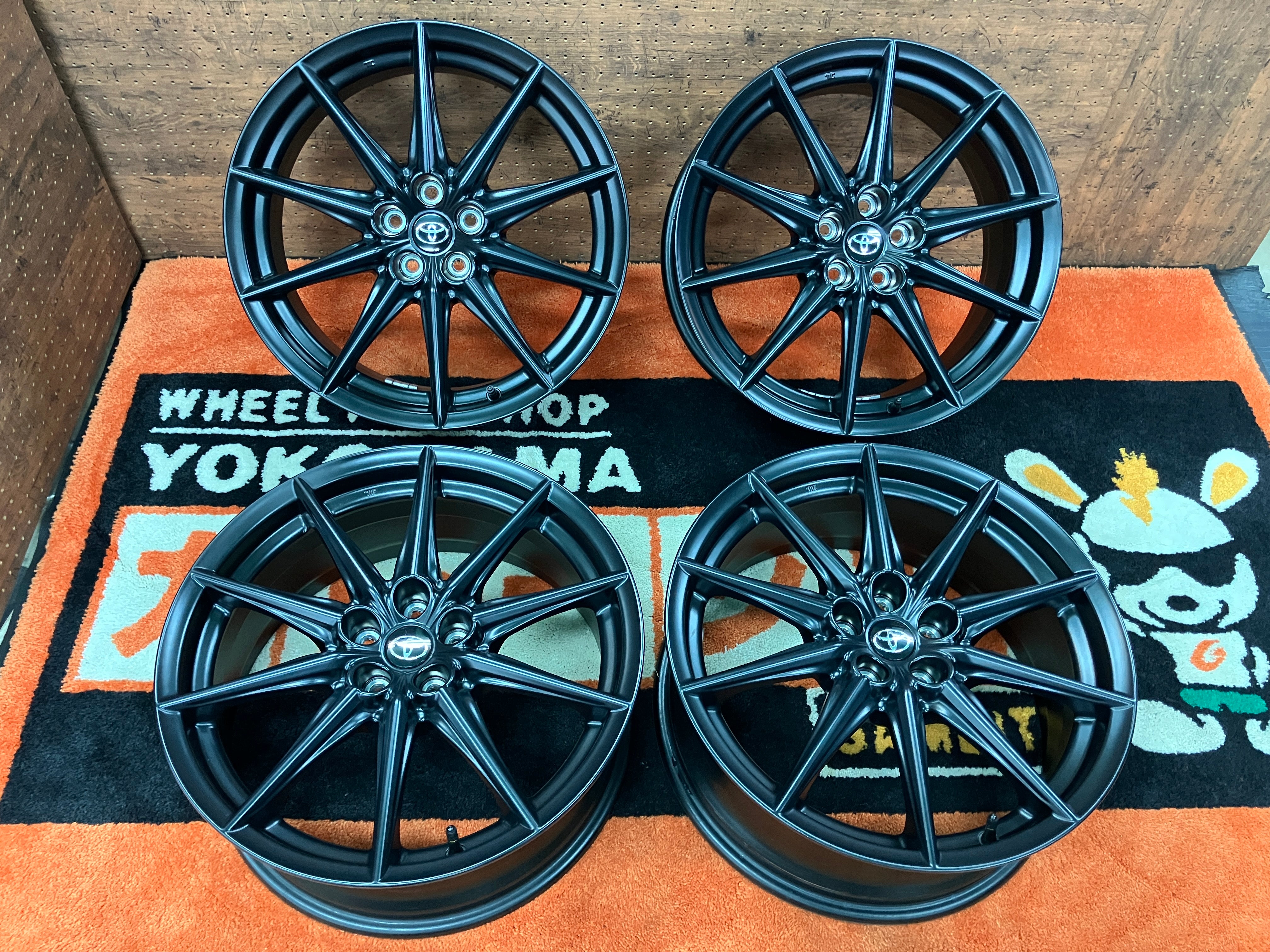 ◆ホイールのみ4本セット! 18インチ 7.5J ET48 100-5H トヨタ純正 GR86 RZ プリウス カローラスポーツ BRZ イ