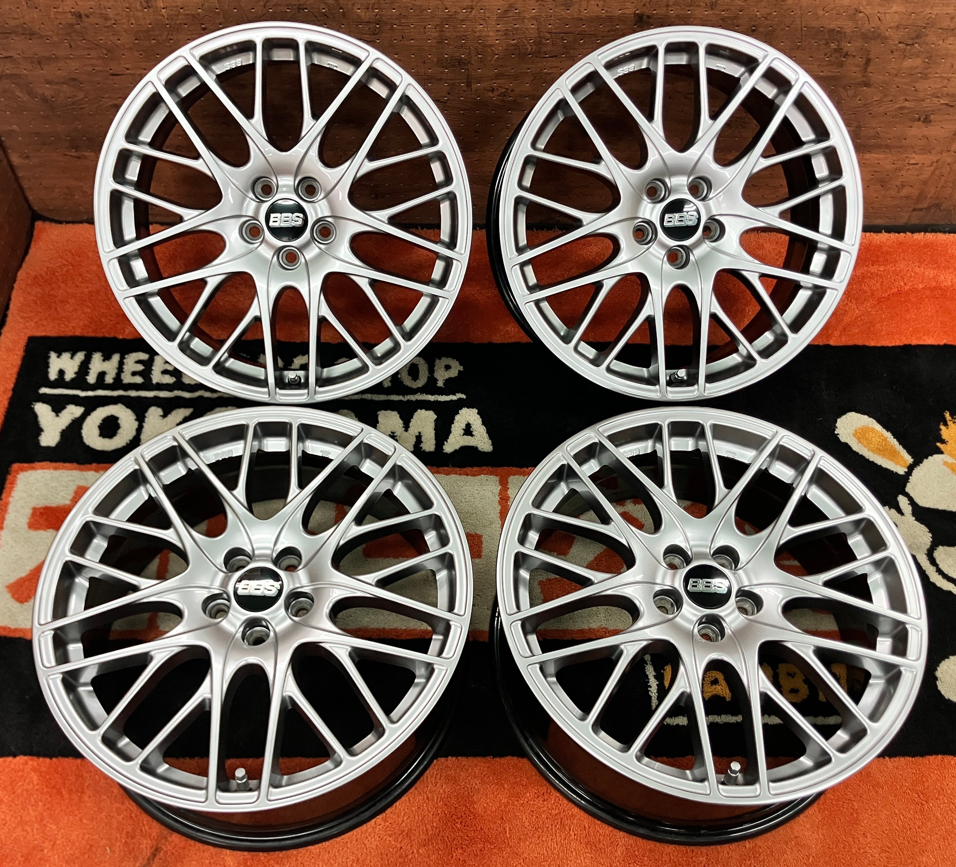 ◇ホイールのみ4本セット! 仕上げ済み! BBS GERMANY CS021 18インチ