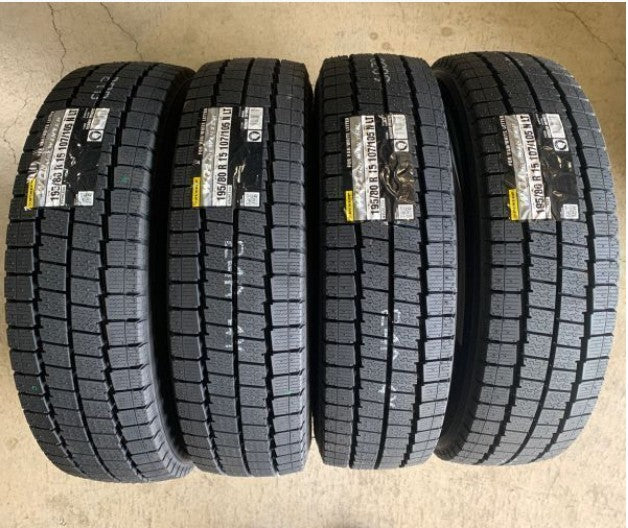 トヨタ 200系 ハイエース6型　純正タイヤホイールセット 195/80R15 ダンロップ　 ハイエース 200系 純正 15インチ 2022年製 新車外し ダンロップ SP175N