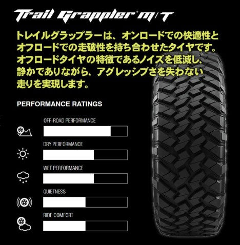 NITTO TIRE TRAIL GRAPPLER M/T (ニットー トレイル グラップラー) 35