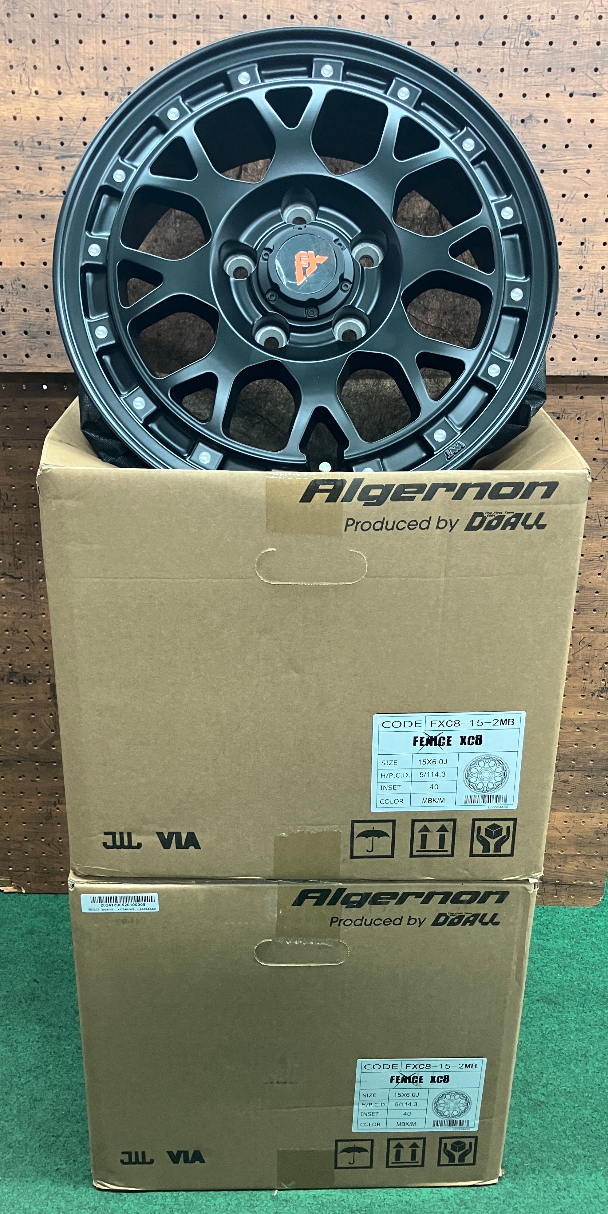 ◇ホイールのみ4本セット! GT系フリード! フェニーチェXC8 15インチ 6J