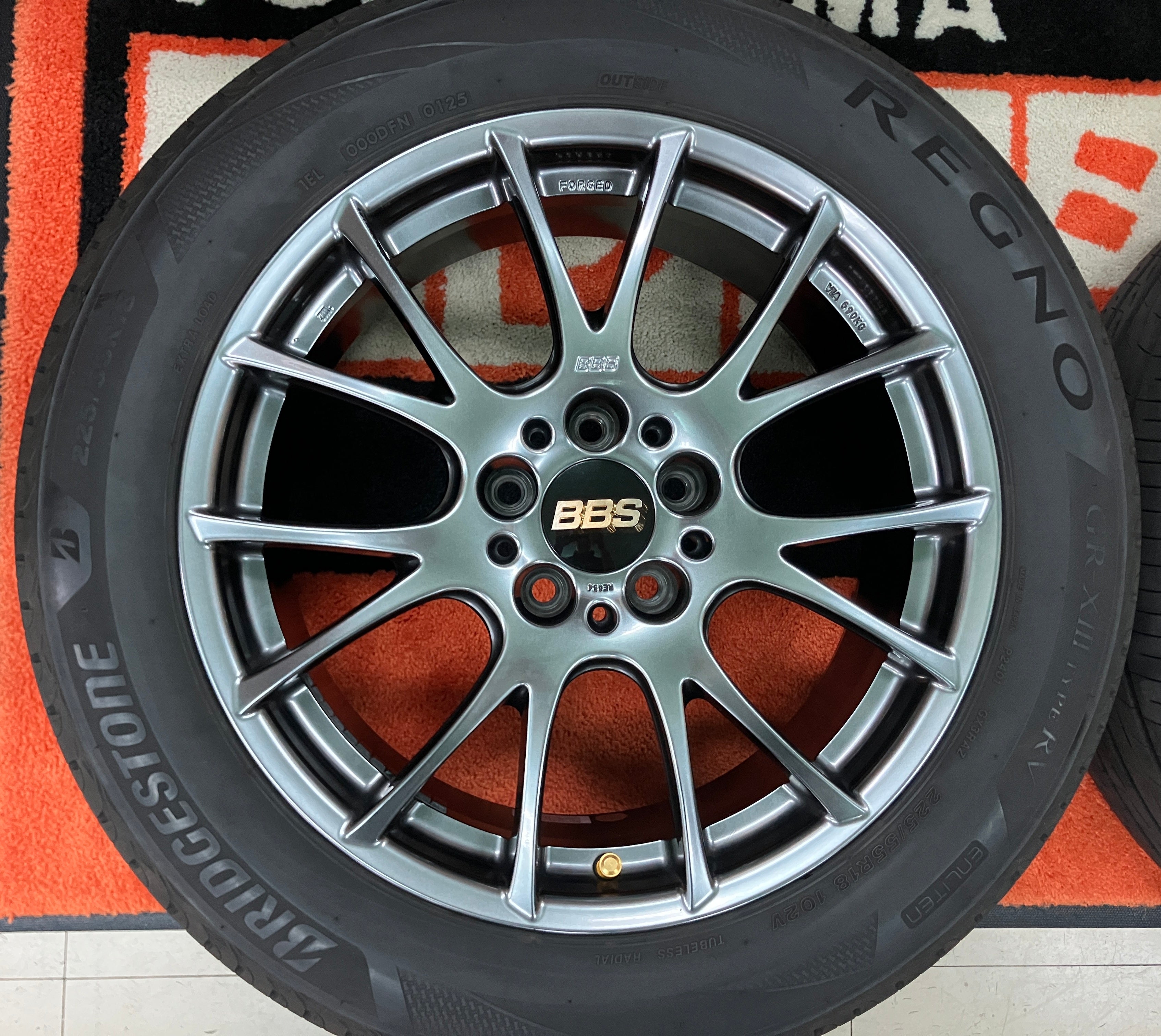 ◇夏用Set◇安心画像多数! 良品! BBS RE-V RE054 18インチ 7.5J ET45
