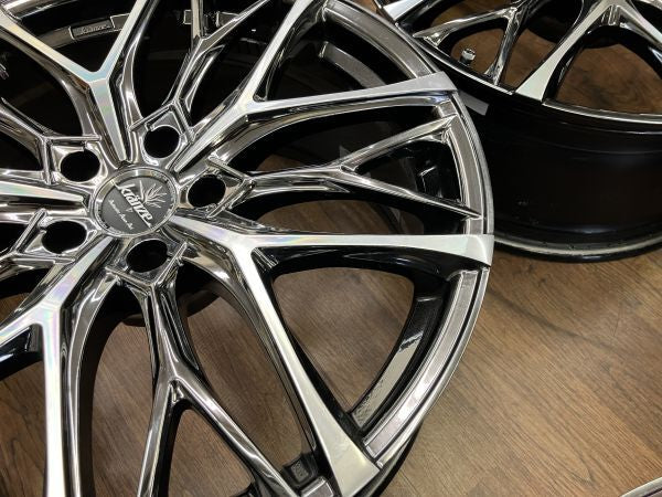 1 ν§ weds ウェッズ クレンツェ ウィーバル 100 エボ 20インチ 8.5J