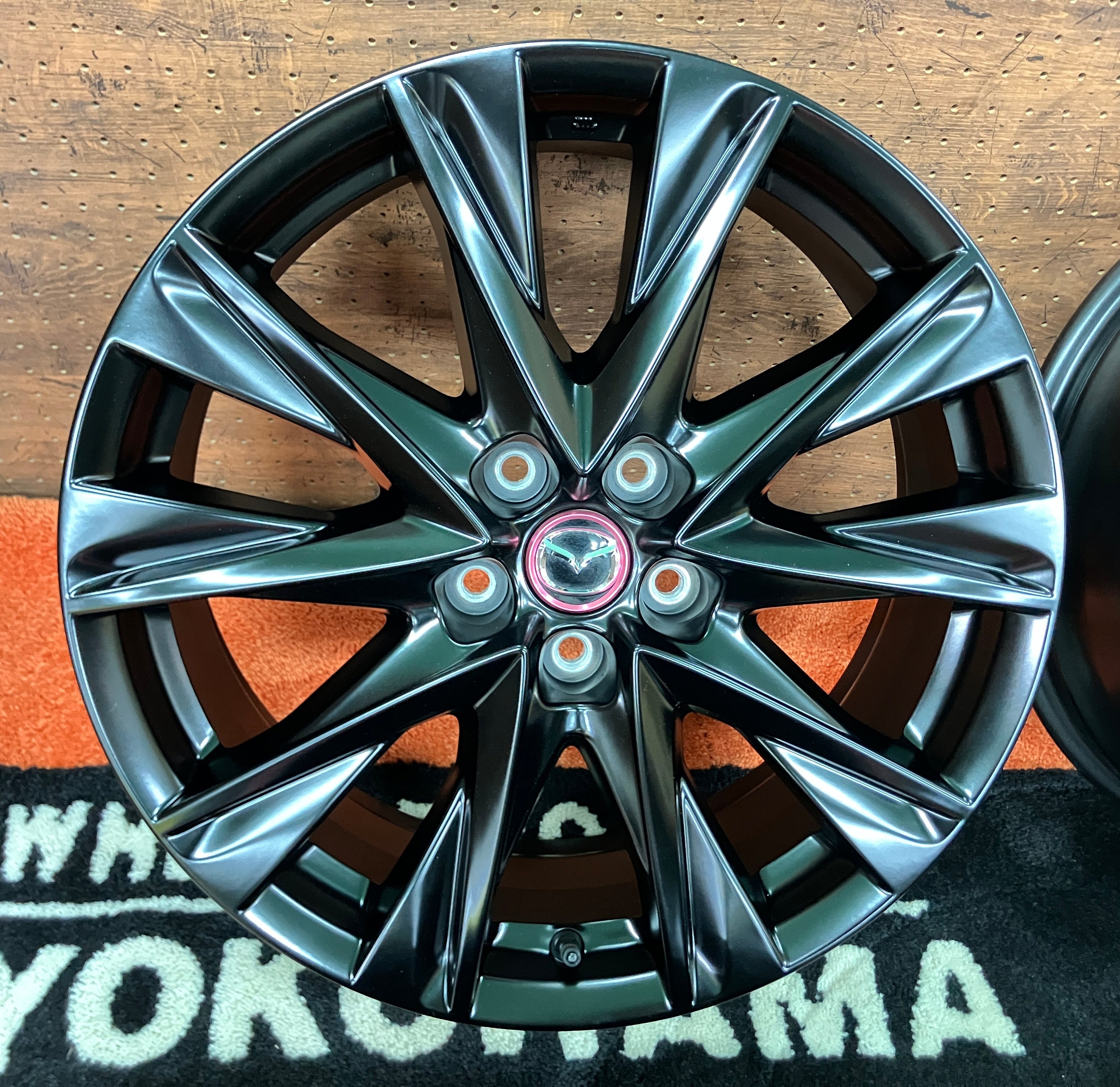 ◇ホイールのみ4本セット! 仕上げ済み! MAZDAマツダ純正 CX-5 CX-8 19