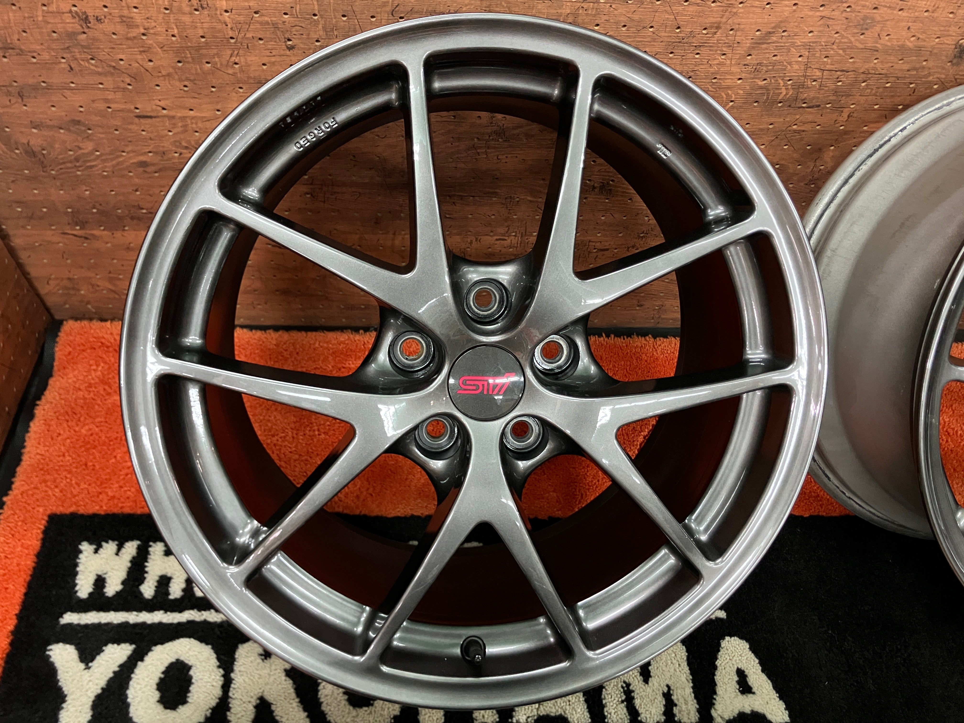 ◇ホイールのみ4本セット! 仕上げ済み! スバル純正 WRX STI VAB TYPE-S