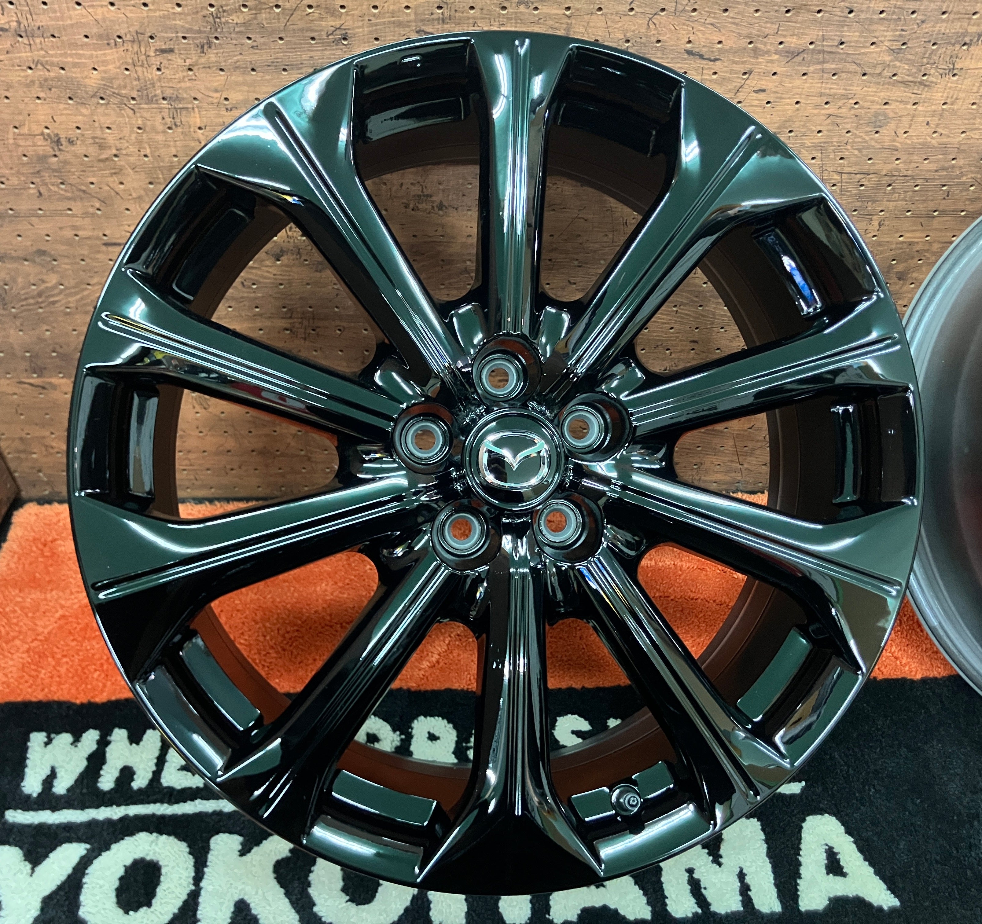 残り2日！マツダ 純正16インチアルミホイール 4本セット 1本難あり 限定セット 中古 4本 マツダ 純正 16インチ ホイール セット 5.5J +40