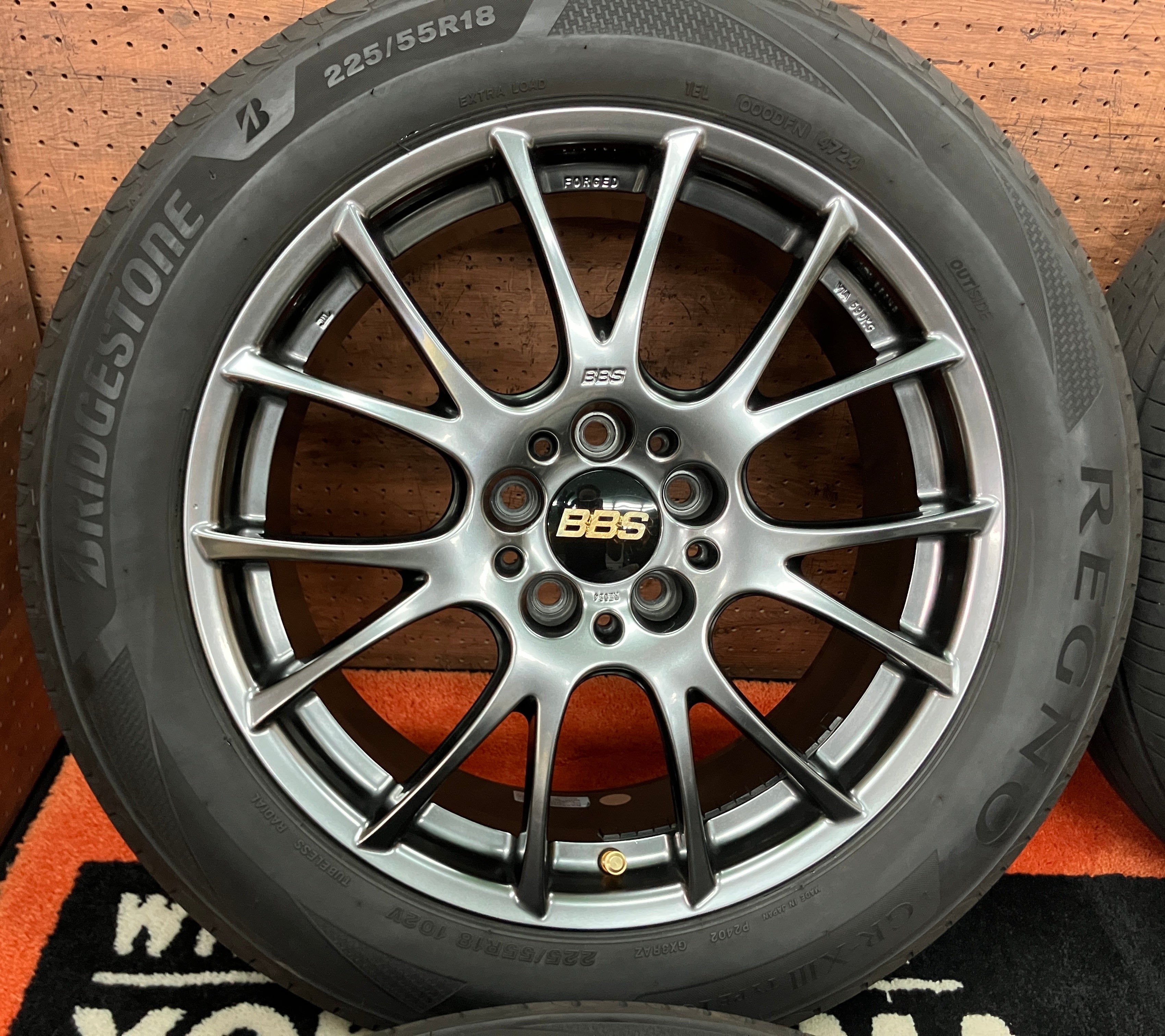 ◇夏用Set◇安心画像多数! 良品! BBS RE-V RE054 18インチ 7.5J ET45