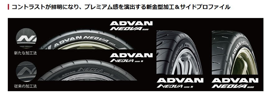 YOKOHAMA TIRE ADVAN NEOVA AD09 (ヨコハマ アドバン ネオバ) 195