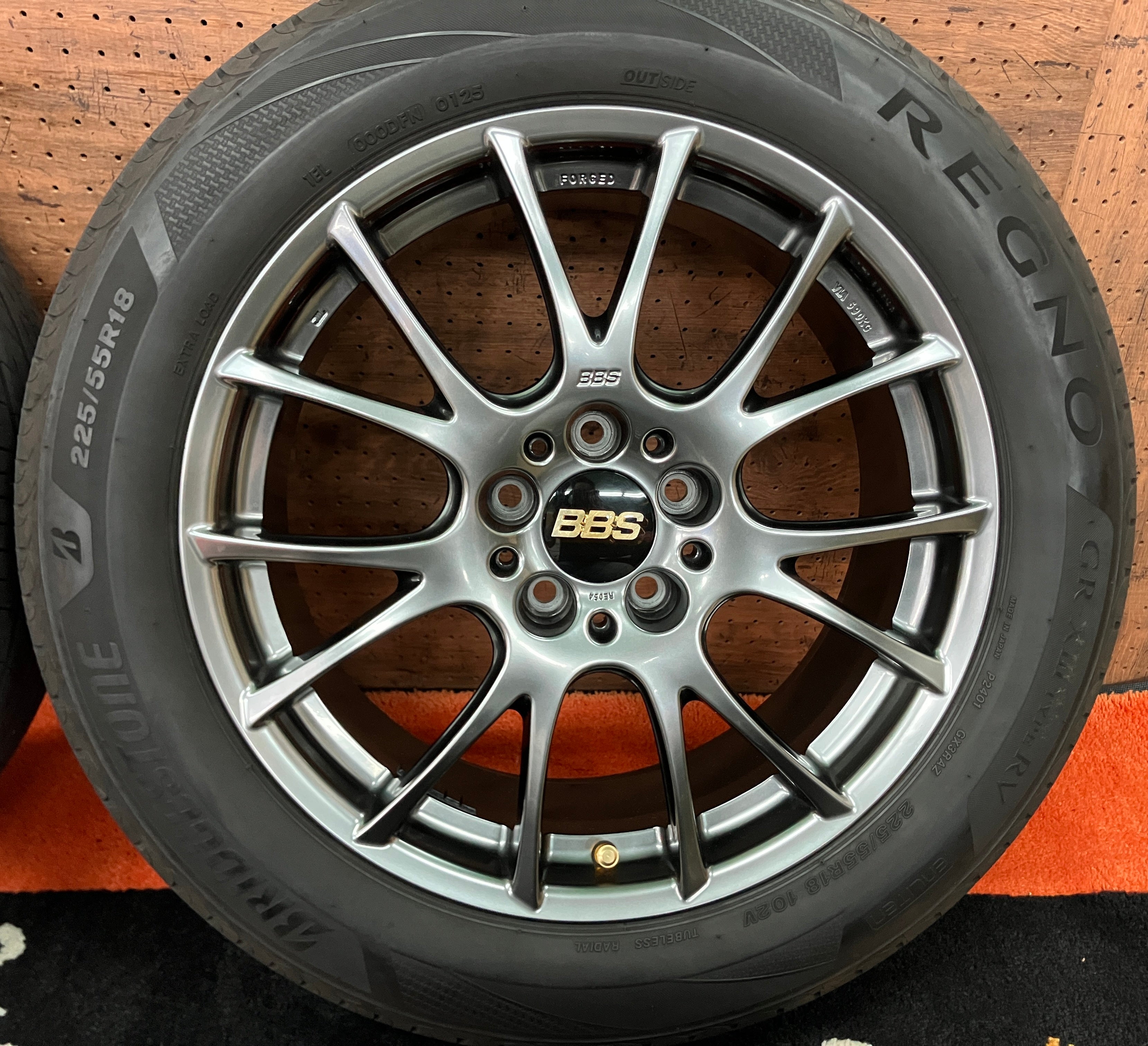 ◇夏用Set◇安心画像多数! 良品! BBS RE-V RE054 18インチ 7.5J ET45