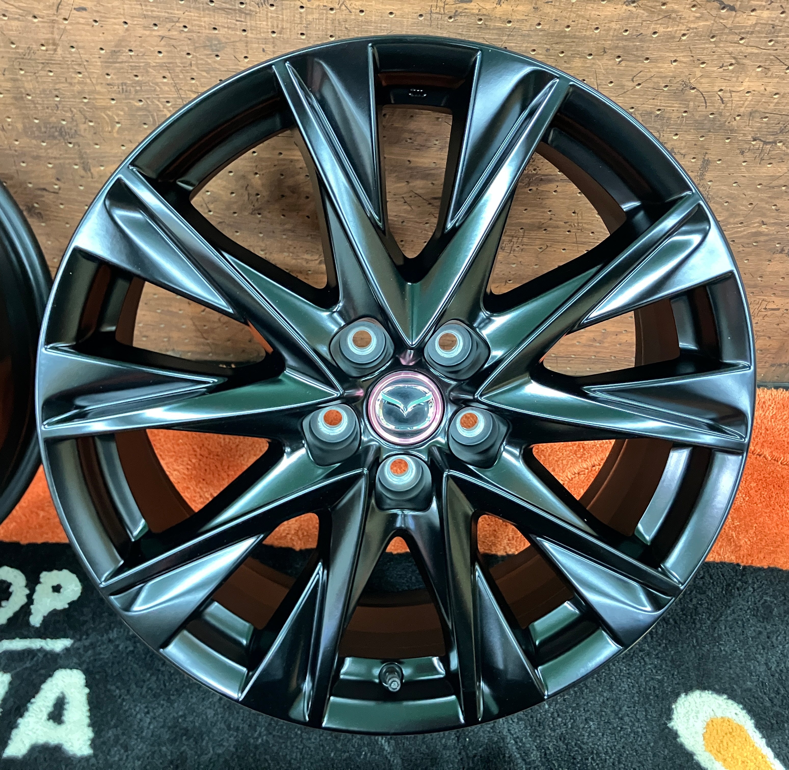 ◇ホイールのみ4本セット! 仕上げ済み! MAZDAマツダ純正 CX-5 CX-8 19