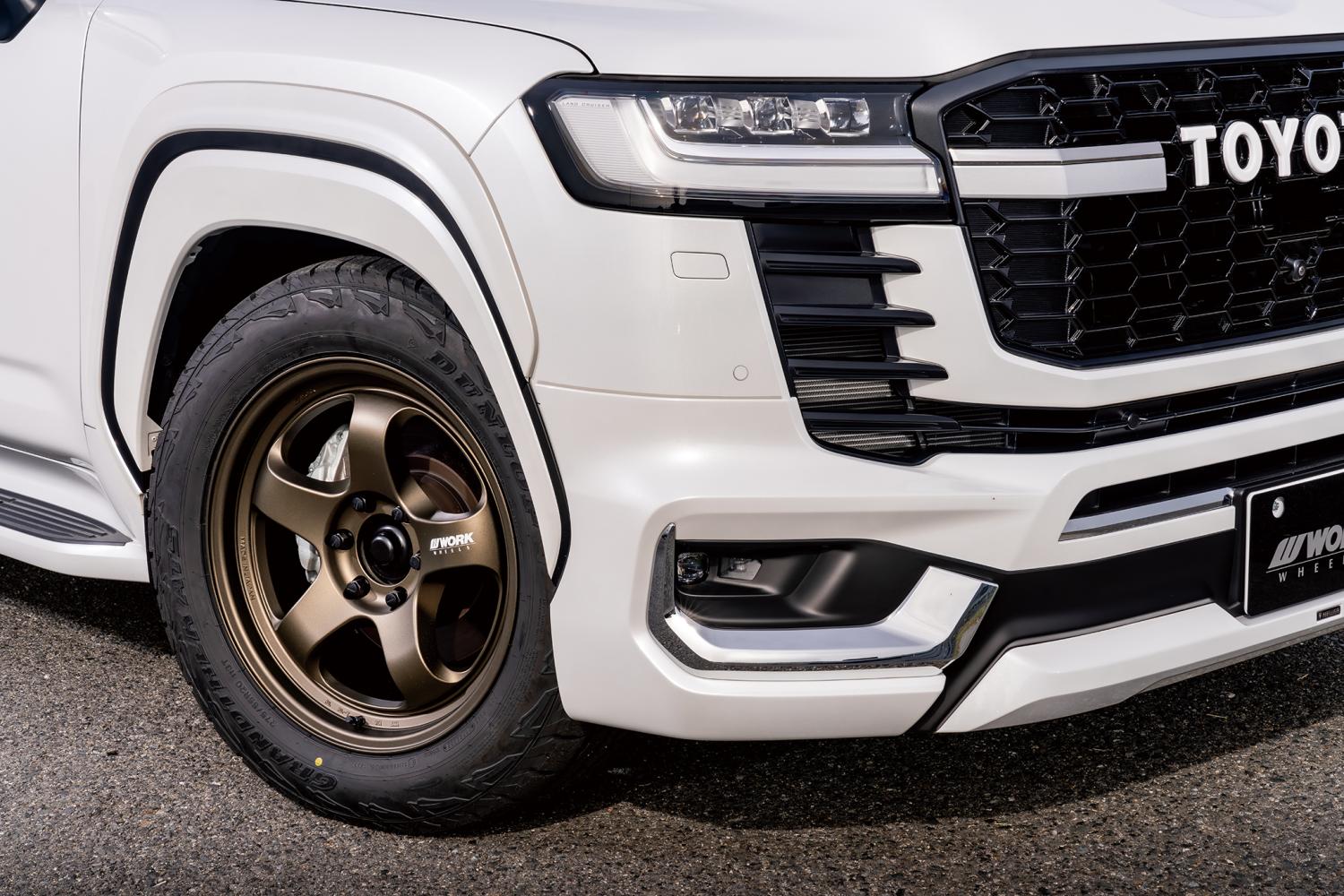 2Z 新品！ランドクルーザー用！WORK MEISTER S1 1PIECE SUV 18in 8.5J+
