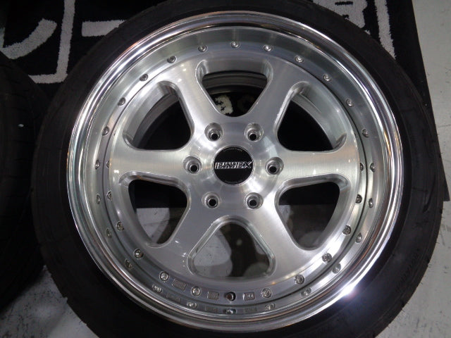 ◆希少!!CRS essex エセックス Type EL 2PC ブラッシュド 18×9J+20 139.7/6H ニットーNT555 G2