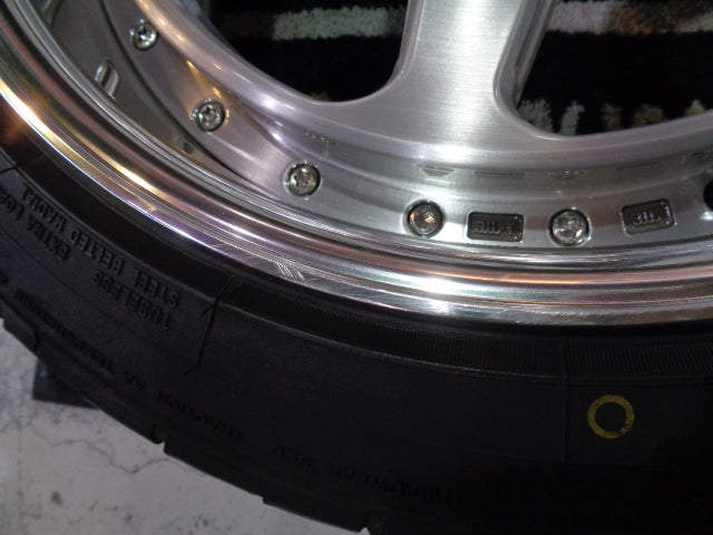 ◇希少!!CRS essex エセックス Type EL 2PC ブラッシュド 18×9J+