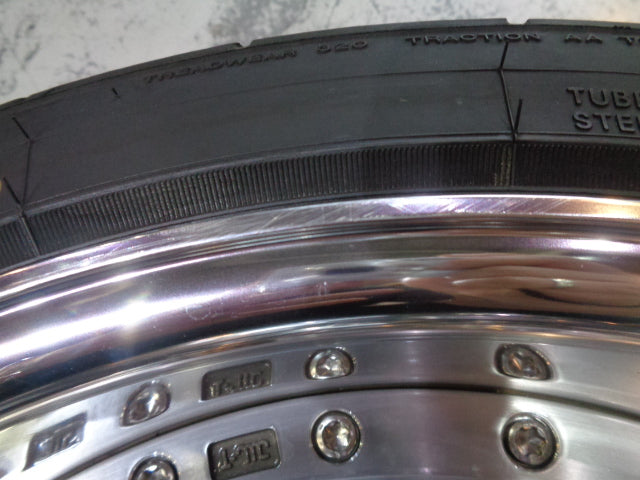 ◇希少!!CRS essex エセックス Type EL 2PC ブラッシュド 18×9J+