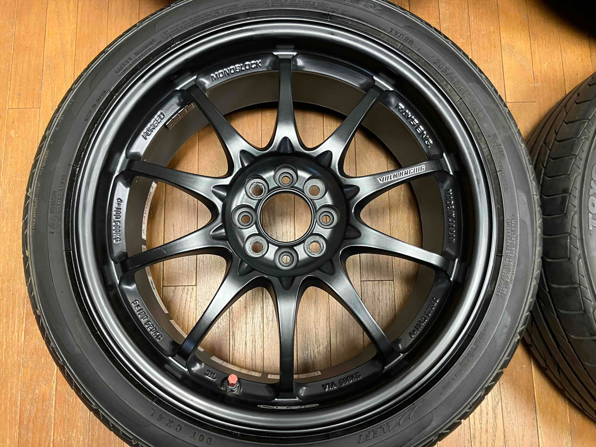 ◇RAYS VOLK CE28N 17インチ◇7.5J+43 4H100◇TOYO DRB 205/45R17 2016 