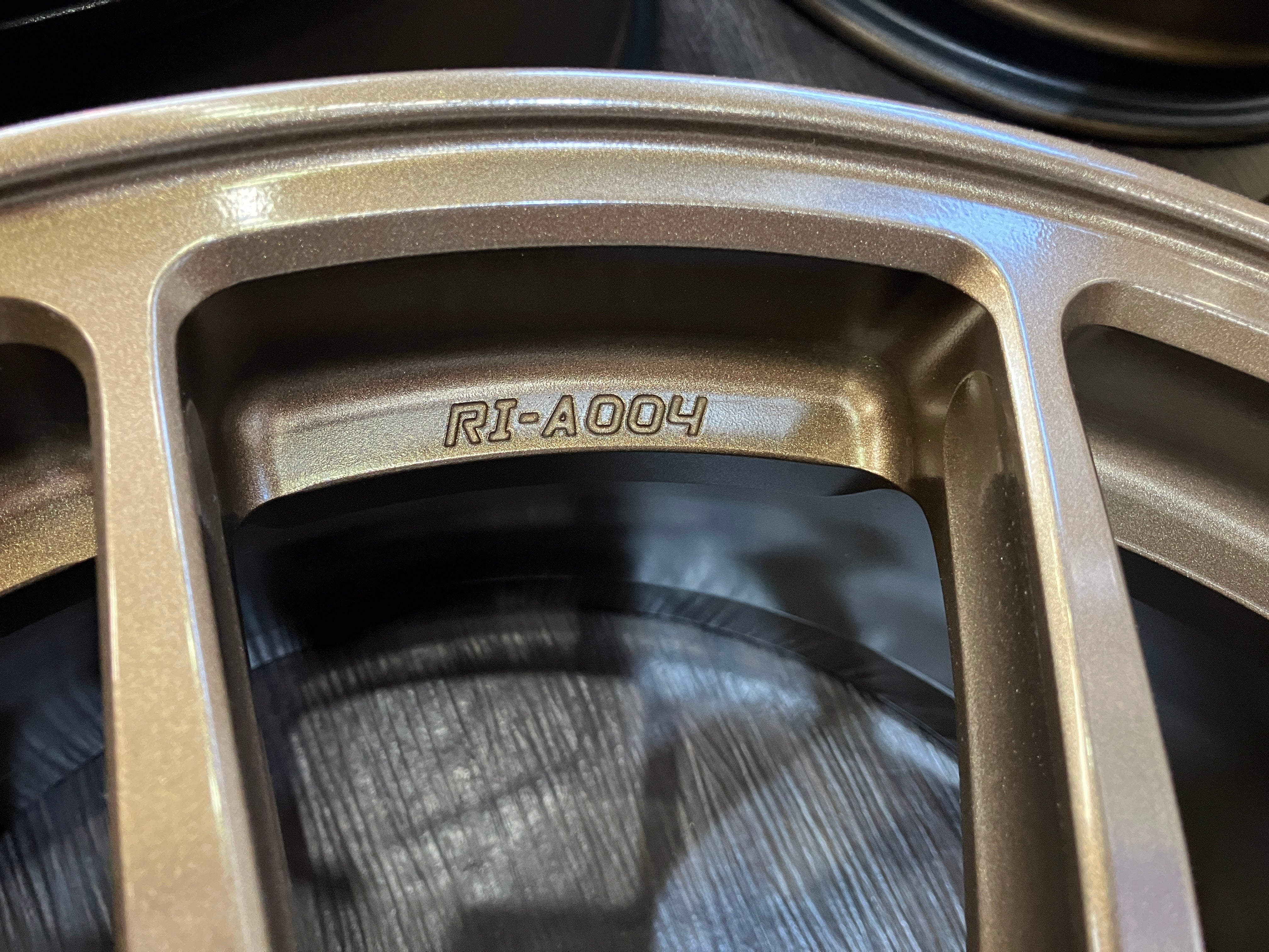 ☆美品!BBS RI-A004 8.5J+40 114.3/5H 軽量 鍛造 FORGED WRX S4 GR