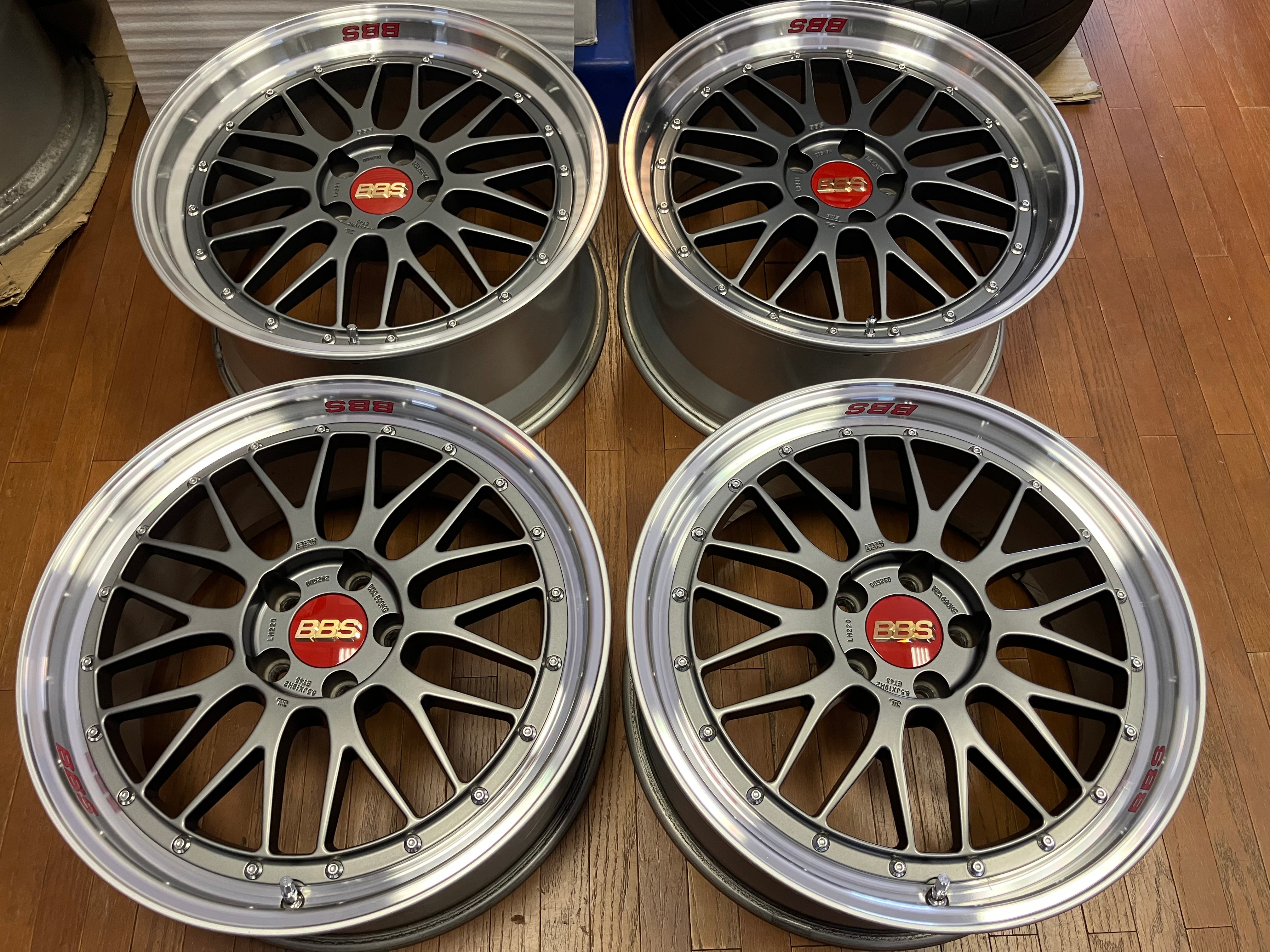 ◇鍛造 BBS LM 19インチ◇限定マットグレイ◇LM220 LM221◇8.5J+43 9.5J+45 5H114.3◇ホイールのみ4本 –  ハマガレネットストア